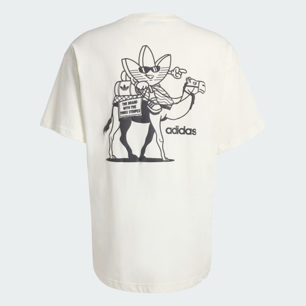 Adidas chính hãng - Áo thun camel treffy graphic