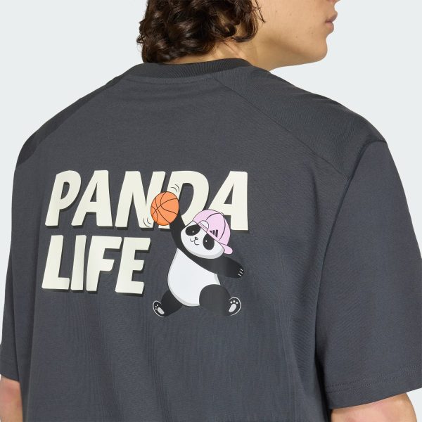 Áo thun Adidas PANDA CHILL HOOP GRAPHIC Nam