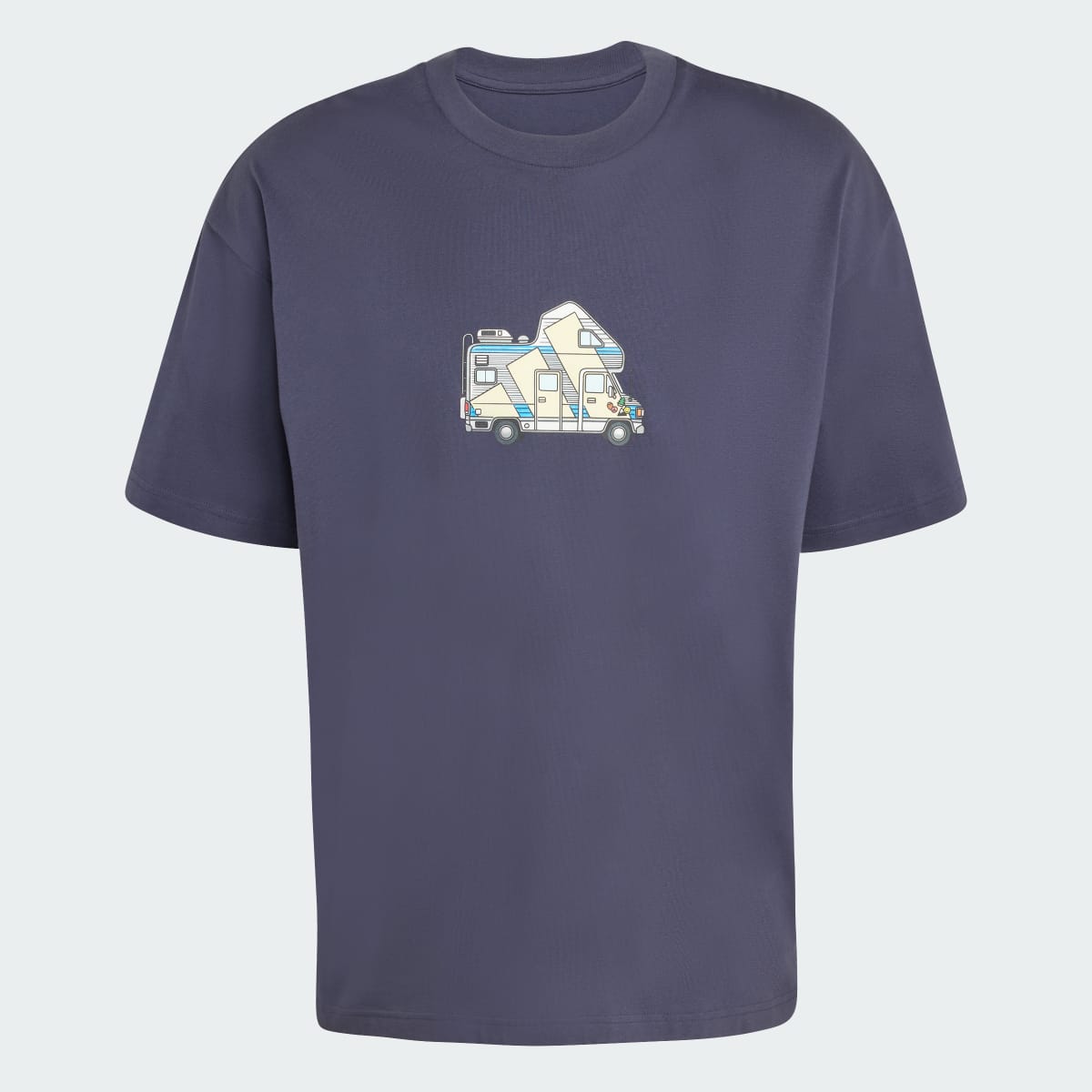 Áo Thun Terrex Camper Graphic Adidas Nam Xanh Navy