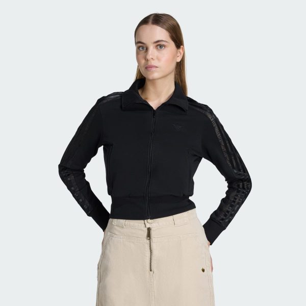 Áo Track Top Adidas Firebird Lace Nữ màu đen chính hãng BF365