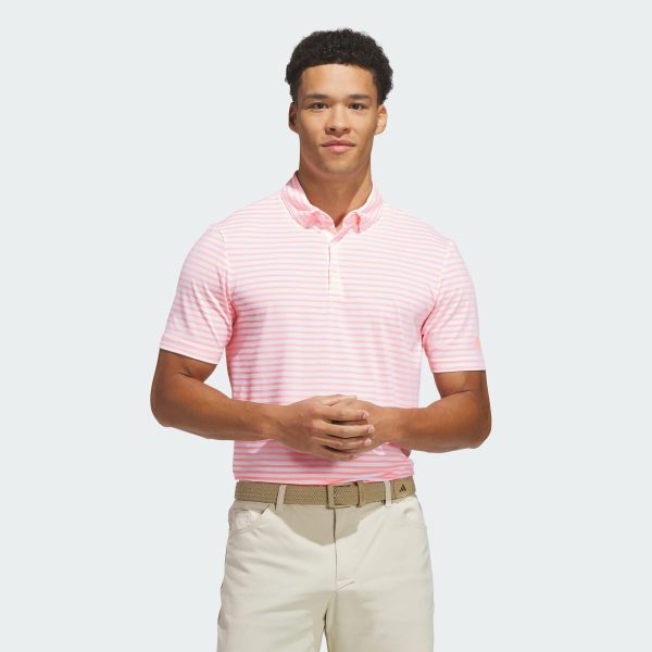 Áo Polo Adidas Kẻ Sọc Ultimate365 Nam màu trắng chính hãng BF365