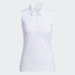 Áo Polo Adidas Trơn Không Tay Ultimate365 Nữ