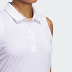 Áo Polo Adidas Trơn Không Tay Ultimate365 Nữ