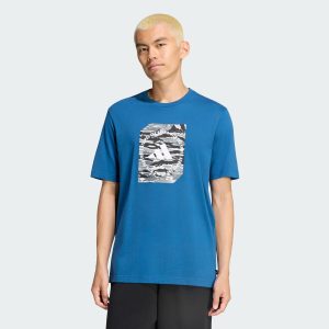 Áo thun Adidas Graphic Rằn Ri Nam