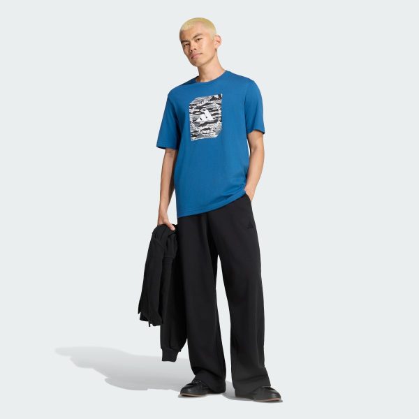 Áo thun Adidas Graphic Rằn Ri Nam