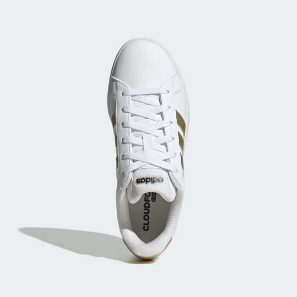 Giày Grand Court Base 3.0 Adidas Nữ Trắng