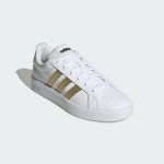 Giày Grand Court Base 3.0 Adidas Nữ Trắng