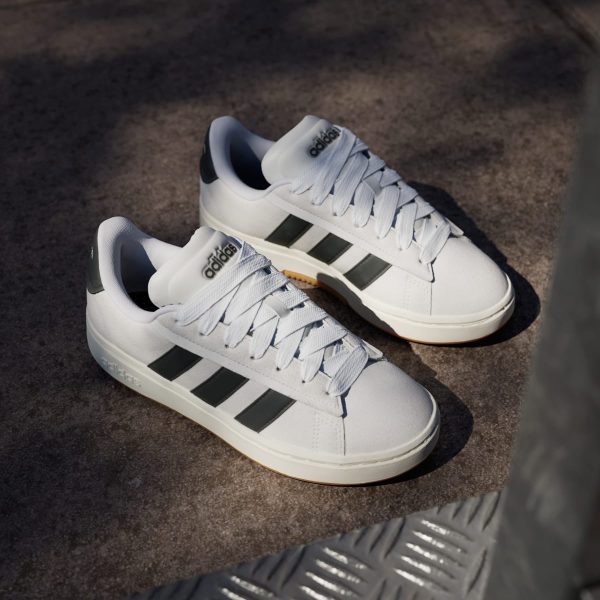 Giày Grand Court Alpha Adidas Nữ Trắng