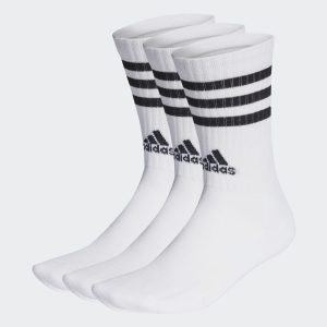 Tất Adidas 3 Đôi Tất Cổ Cao Lót Đệm 3 Sọc
