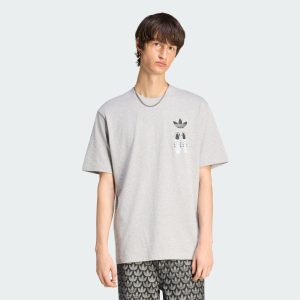 Áo thun Adidas Dáng Rộng Graphic Giày 4