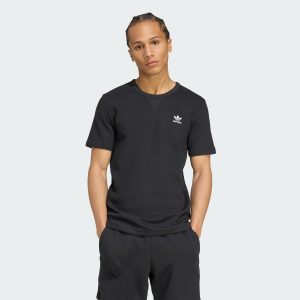 Áo thun Adidas dệt waffle Trefoil Essentials