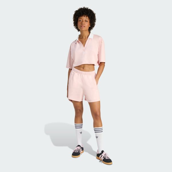 Quần short Adidas Vải Thun Da Cá Essentials Nữ