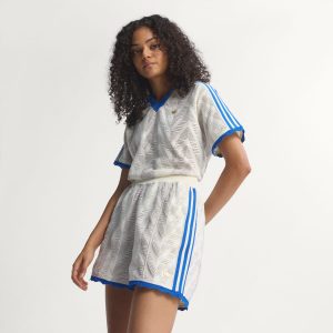 Quần short Adidas Dáng Rộng Firebird Nữ