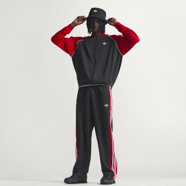 Quần Trackpants Adidas Lưới Dáng Rộng Nam màu đen chính hãng BF365