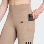 Quần bó tập luyện Adidas Dài 3 Sọc Optime Nữ
