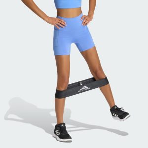 Quần Legging Ngắn 3 Stripes Studio All Me Booty Adidas Nữ