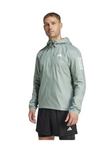Áo khoác chạy bộ Adidas Own the Run Nam Xanh Lá