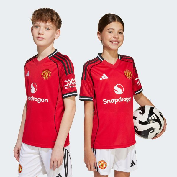 Áo Đấu Sân Nhà Manchester United 25/26 Adidas Trẻ Em