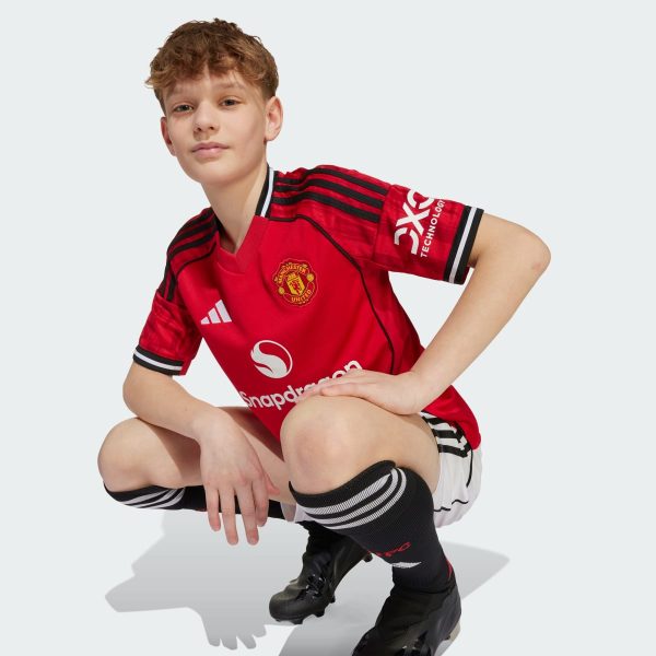 Áo Đấu Sân Nhà Manchester United 25/26 Adidas Trẻ Em