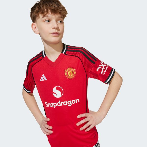 Áo Đấu Sân Nhà Manchester United 25/26 Adidas Trẻ Em