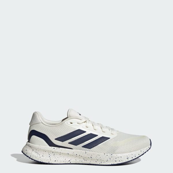 Giày chạy bộ Adidas Runfalcon 5 Nam Trắng Xanh JR5088 - ảnh 1