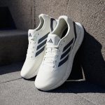 Giày chạy bộ Adidas Runfalcon 5 Nam Trắng Xanh JR5088 - ảnh 4