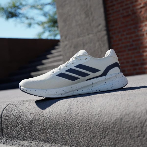 Giày chạy bộ Adidas Runfalcon 5 Nam Trắng Xanh JR5088 - ảnh 6