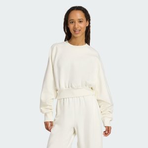 Áo Sweatshirt Dáng Rộng Soft Lux Adidas Nữ