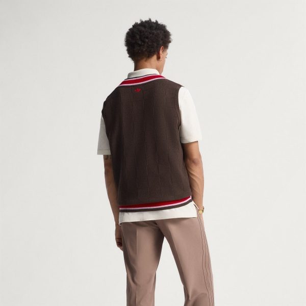 Áo Gile Dệt Kim Originals Adidas Nam