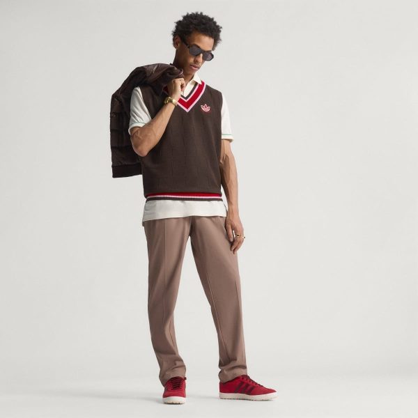 Áo Gile Dệt Kim Originals Adidas Nam