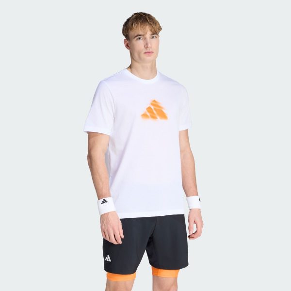 Áo Thun Graphic Tennis Clay Is Not Adidas Nam