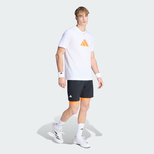 Áo Thun Graphic Tennis Clay Is Not Adidas Nam