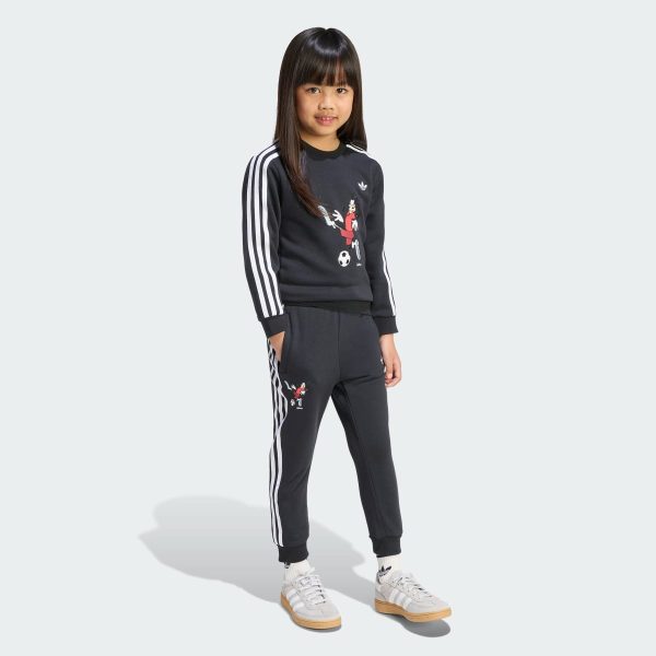 Bộ Đồ Adidas Disney Crew Set Trẻ Em