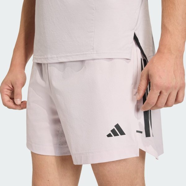 Quần Short 3 Gạch D4T PrimeLift Adidas Nam Màu Tím Nhạt