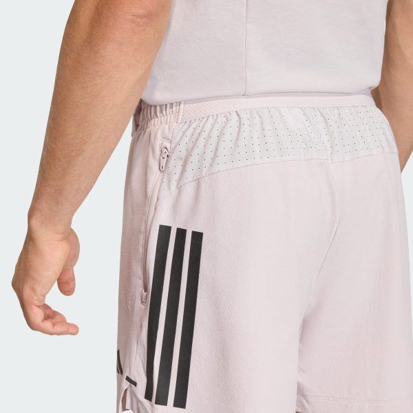 Quần Short 3 Gạch D4T PrimeLift Adidas Nam Màu Tím Nhạt