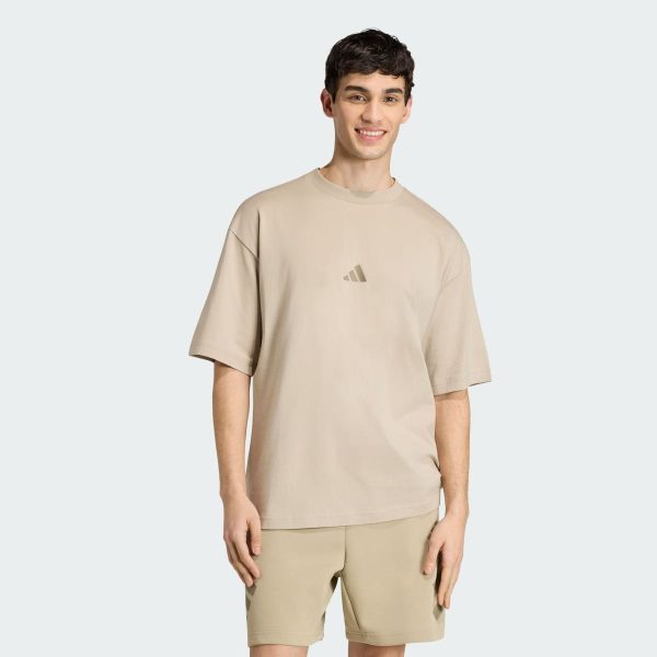 Áo Thun Future Icons Logo Nhỏ Adidas Nam Màu Cargo