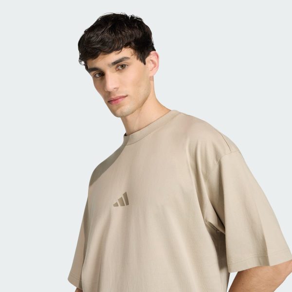 Áo Thun Future Icons Logo Nhỏ Adidas Nam Màu Cargo