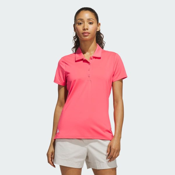 Áo Polo Adidas Trơn Ngắn Tay Ultimate365 Nữ
