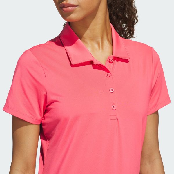 Áo Polo Adidas Trơn Ngắn Tay Ultimate365 Nữ
